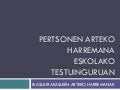 IKASLE ETA IRAKASLEEN ARTEKO HARREMANAK