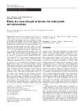 Effects of a severe drought on Quercus ilex radial growth  and xylem anatomy