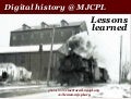 MJCPL Digital Projects Lessons