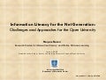 Information Literacy for Net Generation
