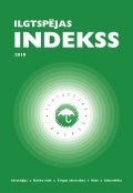 Ilgtspējas indekss: Pārskats 2010