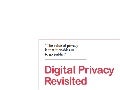 Digital Privacy Revisited