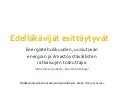 Ilmastotekojen edellakavijat esittaytyvat 2012