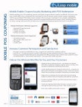 Product Sheet: iLoop Mobile, Mobile Couponing