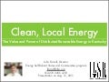 Clean Local Power for Kentucky