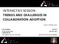 ILTA 2012 - Collaboration Adoption Discussion