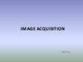 Computer Image acquisition