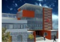 Render ampliación club deportivo
