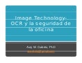Tecnologia de Imagenes (OCR) y Seguridad de datos electrónicos