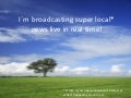 Broadcasting Social Media