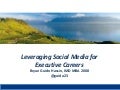 Leveraging Social Media for Executive Careers