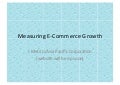 Measuring E-Commerce Growth: i-Metrics Asia Pacific Corporation Introduction