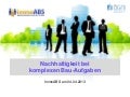 ImmoABS Treffen: Präsentation Nachhaltigkeit