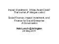 Impact investment hub lunch 240511