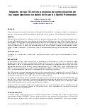 Impacto de las tic en los procesos de comunicación de las organizaciones sociales de base de daniel hernandez - Gabriela Perona Zevallos (2011)