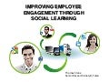 Improving Employee Engagement Through Social Learning