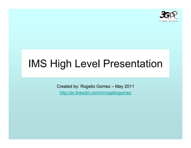 IMS Presentation