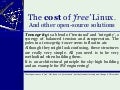 The Cost Of Free Linux