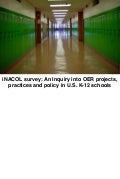 iNACOL survey: An Inquiry into OER projects, practices and policy in U.S. K-12 schools
