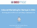 Inbound Marketing for Startups in 2011
