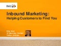 Customer 2.0 - Inbound Marketing with InsideView and Customer Think
