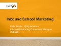 Inbound School Marketing Webinar