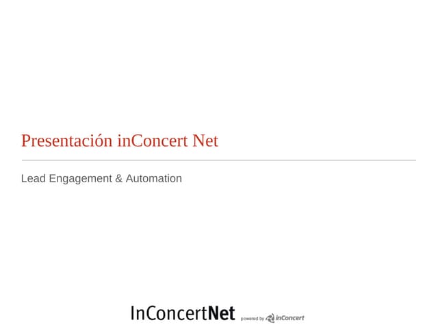 inConcert NET 