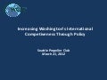 Increasing Washington&rsquo;s International Competitiveness  - Seattle Propeller Club