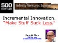 Incremental Innovation (Make Stuff Suck Less)
