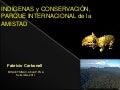 Indígenas y conservación: El Parque Internacional La Amistad