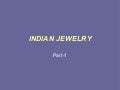 Indian Jewelry