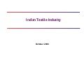 Indian Textile Industry