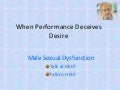 When Performance Deceives Desire-Dr. Vijay Kulkarni