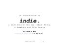 indie. - summary/profile