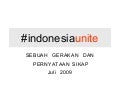 #indonesiaunite the movement