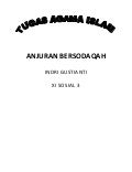 Anjuran Bershodaqoh