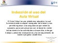 Inducción uso de aula virtual estudiantes