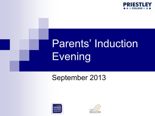 Induction evening