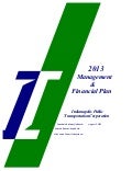 Indygo budget 2013