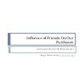 Influence Of Recommendations