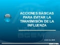 EVITAR LA TRANSMISIÓN DE GRIPA