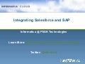 Salesforce and SAP Integration with Informatica