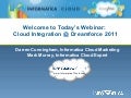 Informatica Cloud Dreamforce 2011 Overview