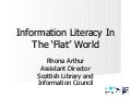 Information Literacy In A Flat World