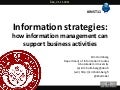 Information Strategies