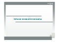 Informe semanal - 7 noviembre
