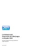 La Industria del Desarrollo de Videojuegos en España 2010