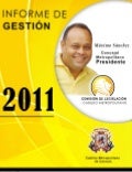 Informe de gestión Máximo Sánchez 2011