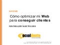 Cómo optimizar mi web para conseguir clientes - Socialdente