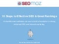 10 Steps to Great SEO: InfusionCon 2011
